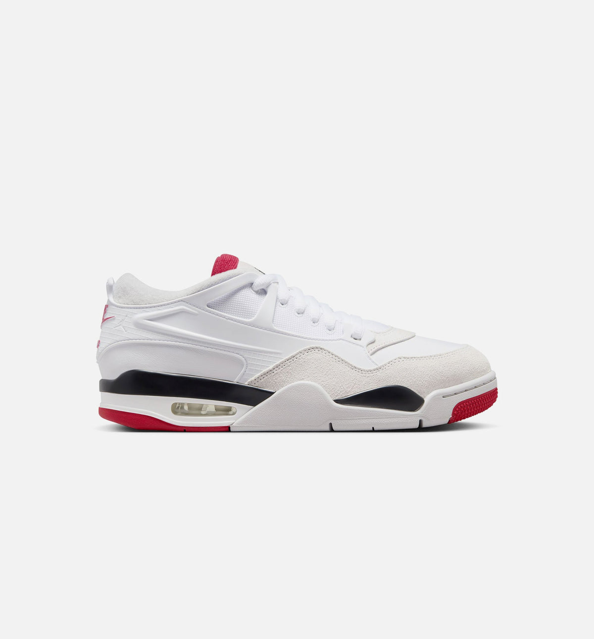Air Jordan 4 RM Men's Sneakers - White / Black / Neutral Grey