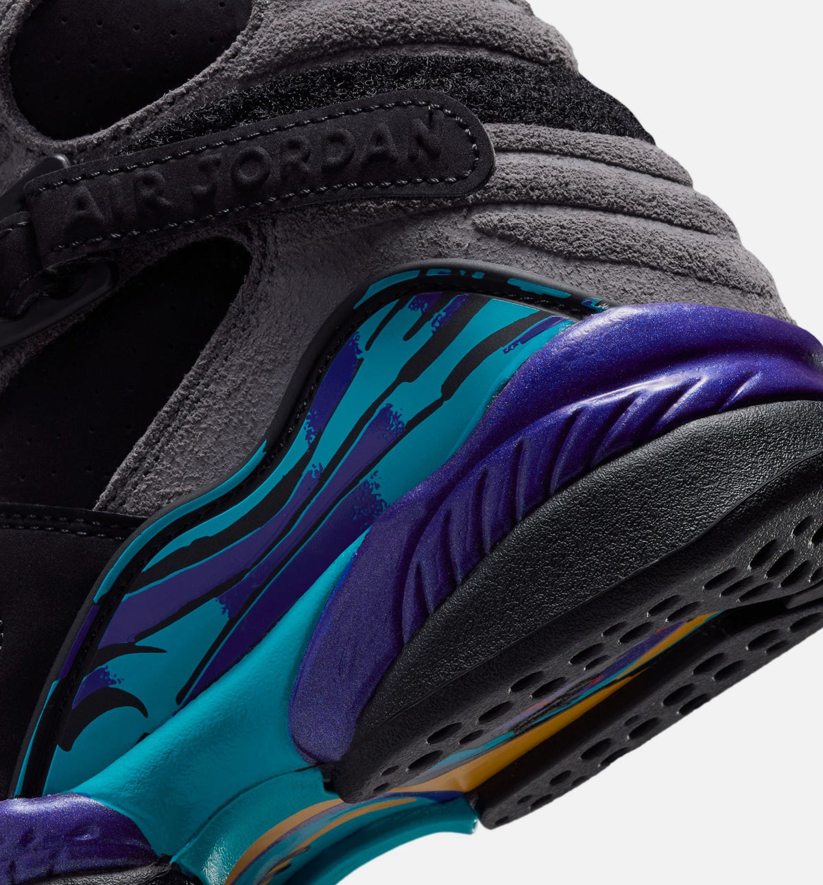 Air Jordan 8 Retro Aqua Grade School Sneakers
