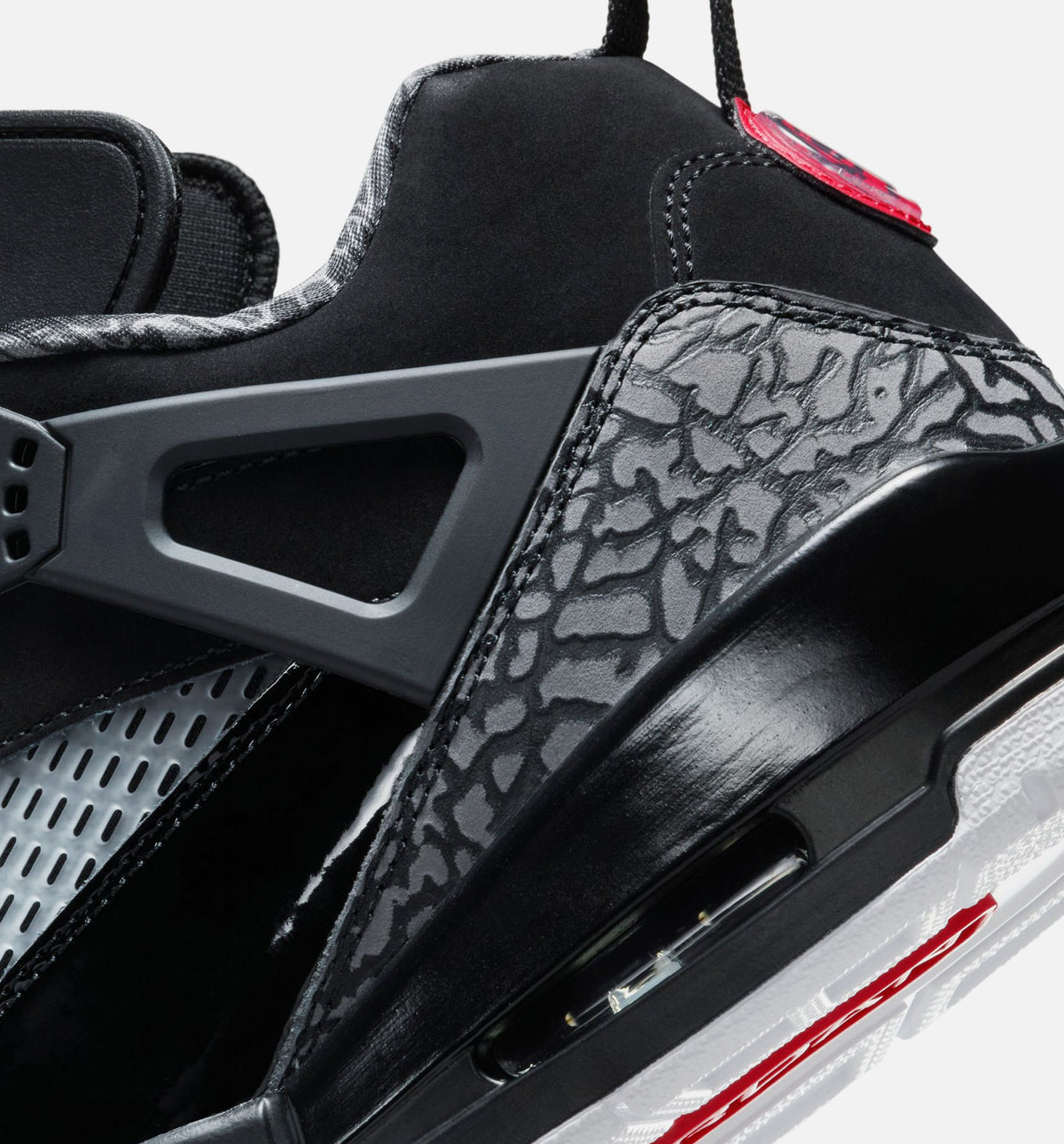 Spizike Low Men's Sneakers - Black / Classic Green / Varsity Red