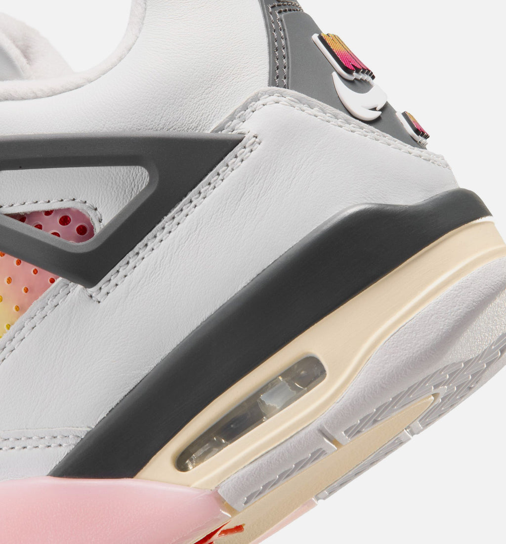 Air Jordan 4 Retro Comic Grade School Sneakers