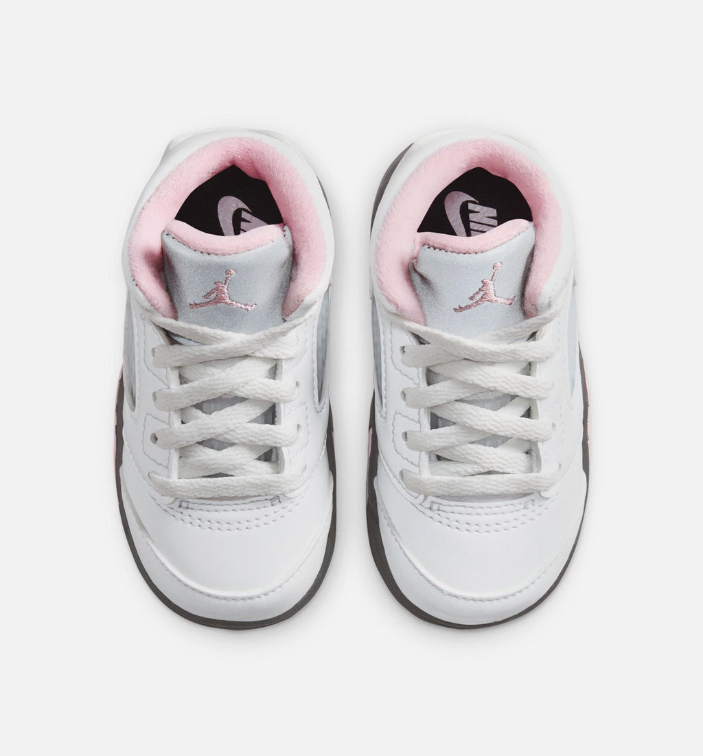 Air Jordan 5 Retro Medium Soft Pink Infant & Toddler Sneakers