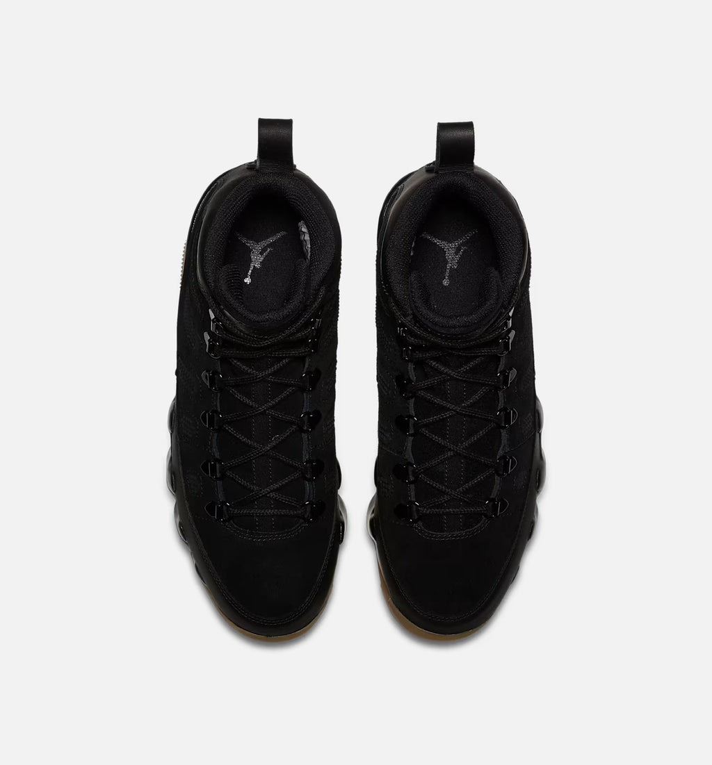 Air Jordan 9 Retro Men's Lifestyle Boots - Black / Black Gum