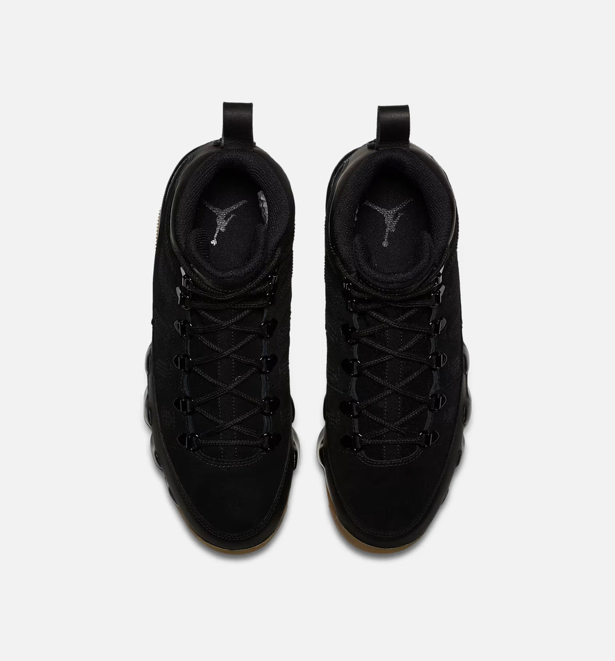 Air Jordan 9 Retro Men's Lifestyle Boots - Black / Black Gum