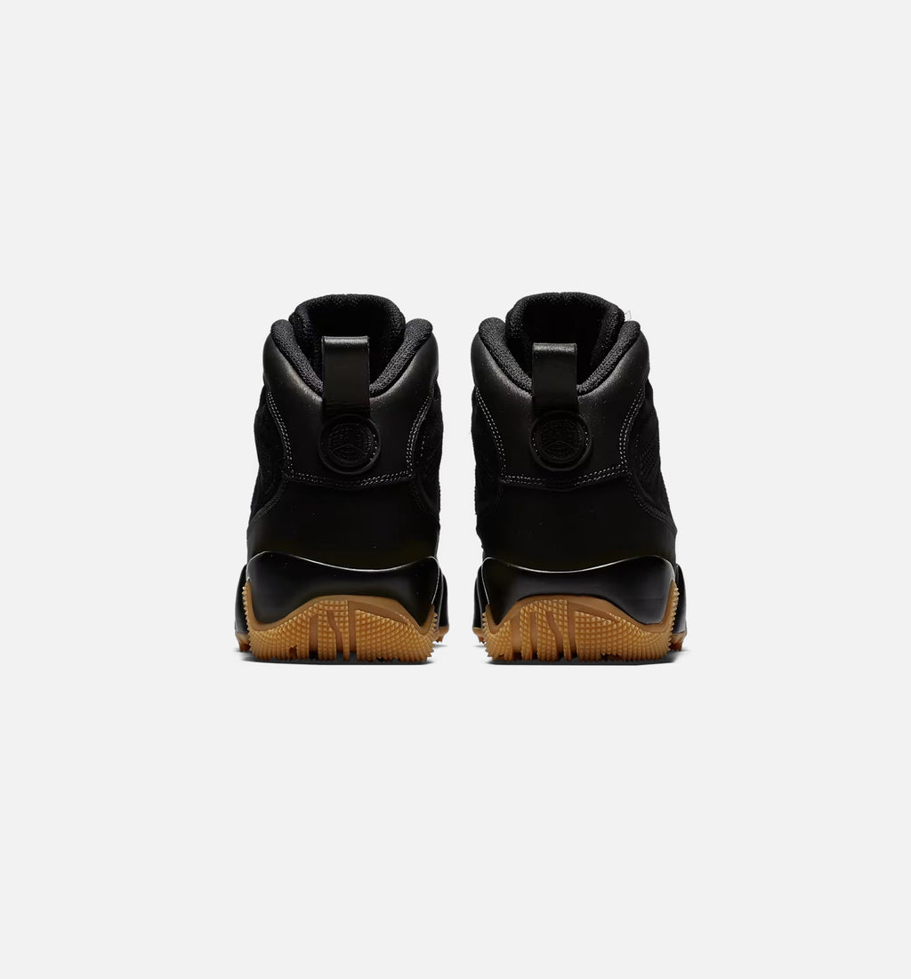 Air Jordan 9 Retro Men's Lifestyle Boots - Black / Black Gum