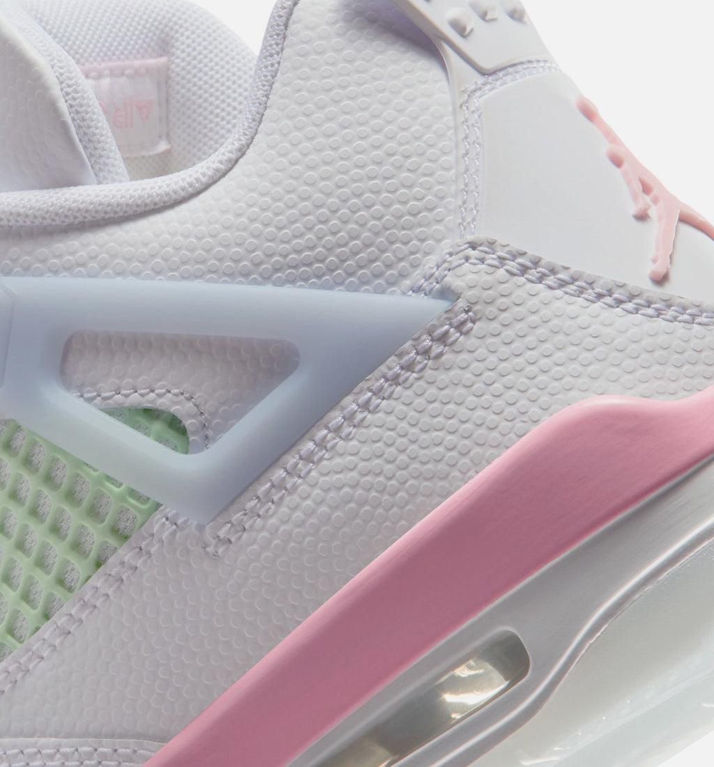 Air Jordan 4 Retro Medium Soft Pink Grade School Sneakers
