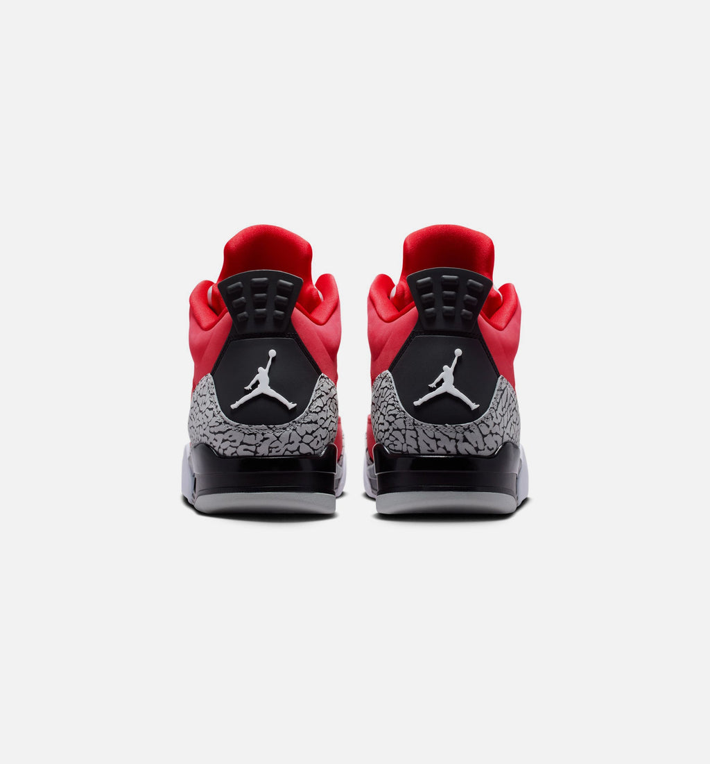 Son of Mars Low Men's Sneakers - Fire Red / Black / Grey / Mist White