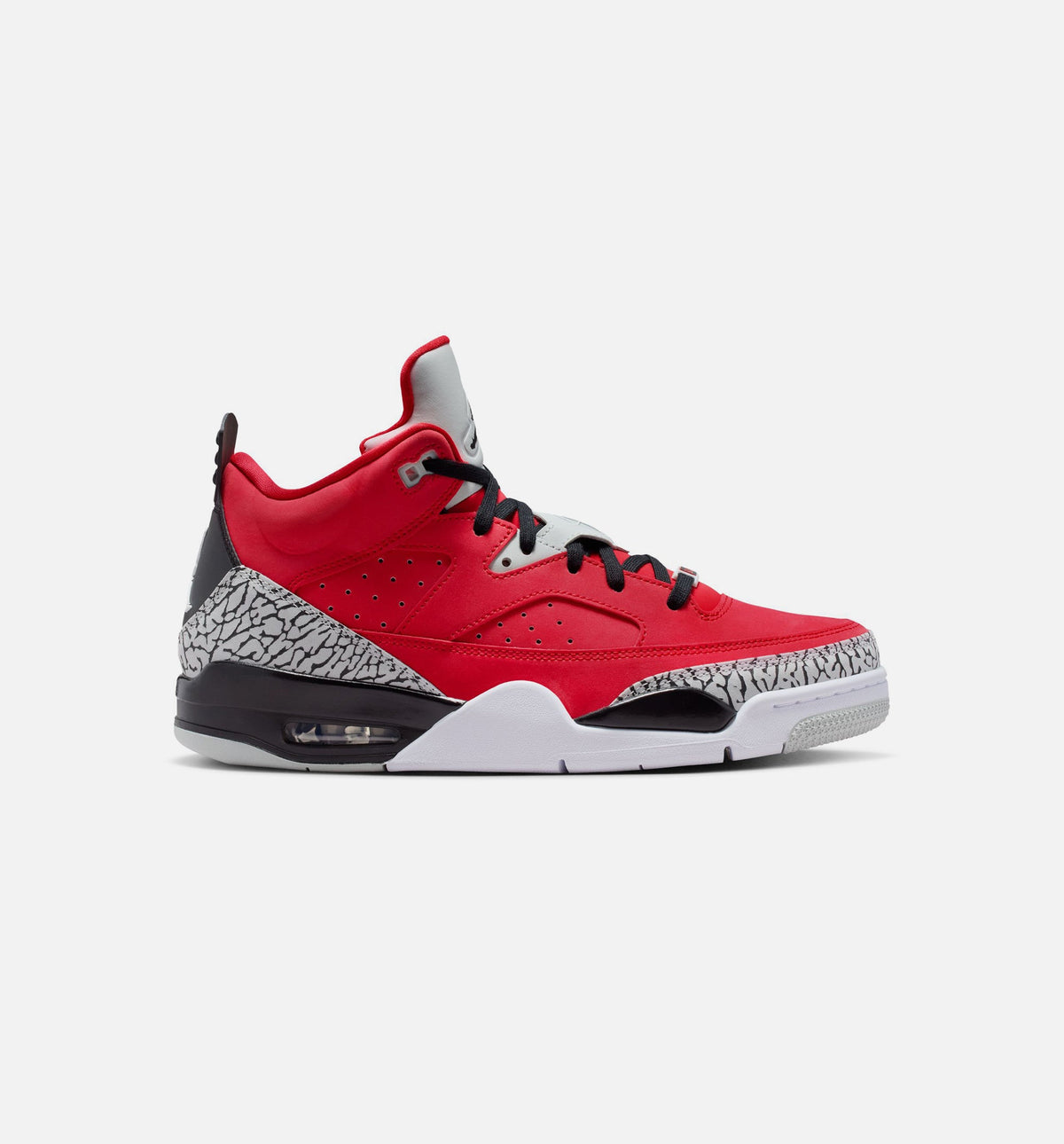 Son of Mars Low Men's Sneakers - Fire Red / Black / Grey / Mist White