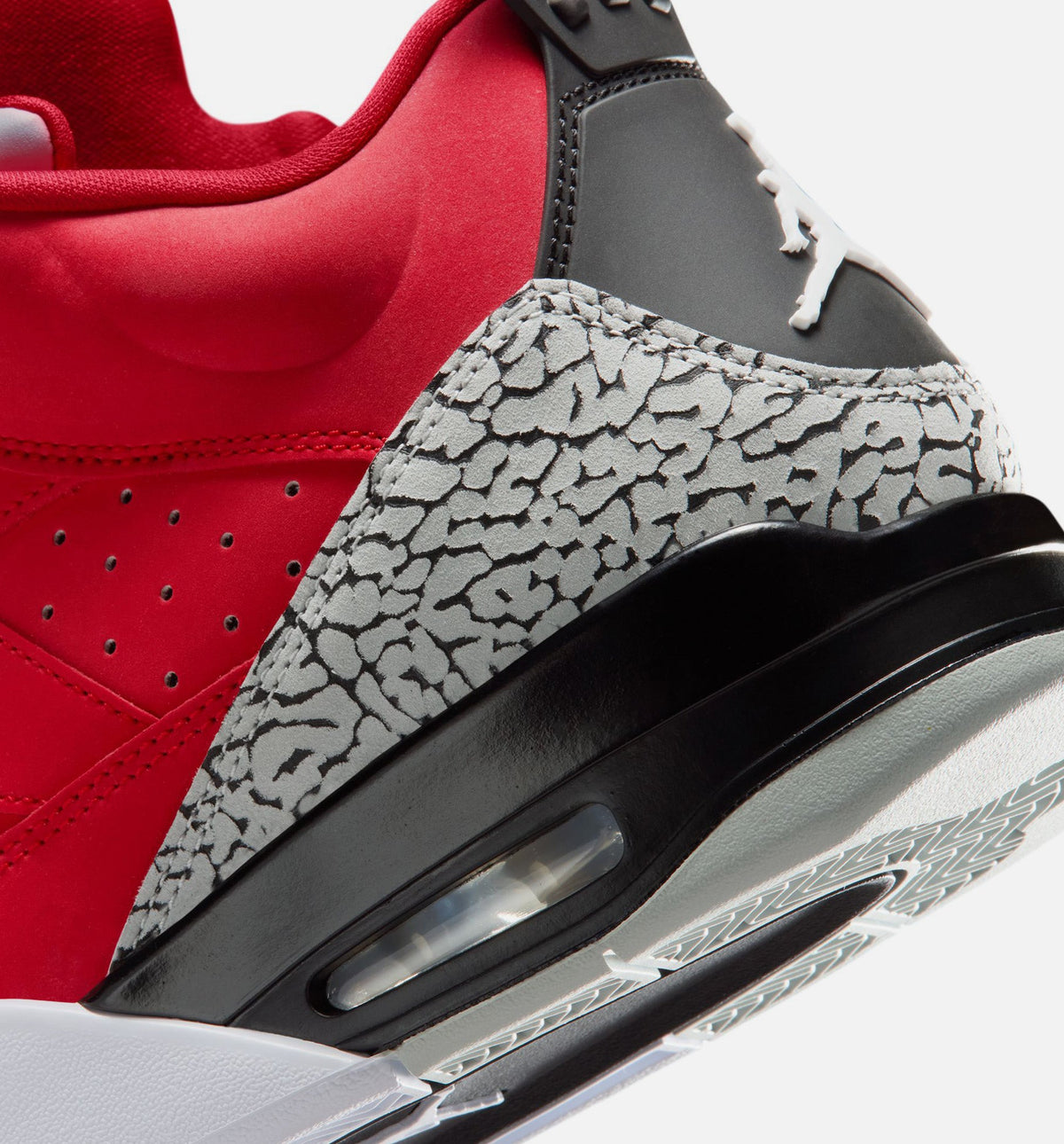 Son of Mars Low Men's Sneakers - Fire Red / Black / Grey / Mist White