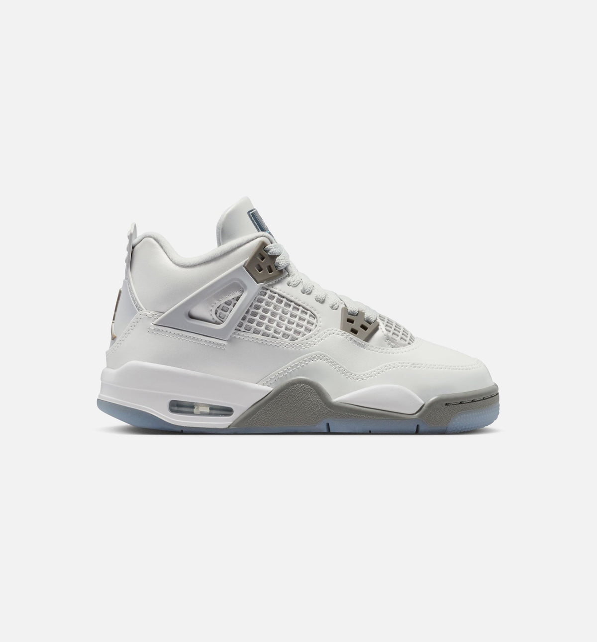 Air Jordan 4 Retro Blue Chill Grade School Sneakers