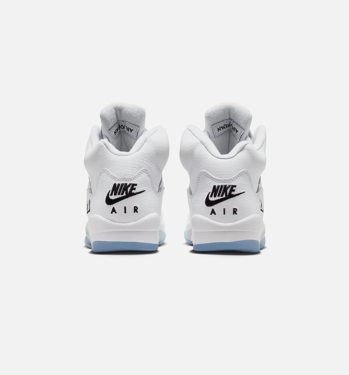 Air Jordan 5 Retro OG White Metallic Grade School Sneakers